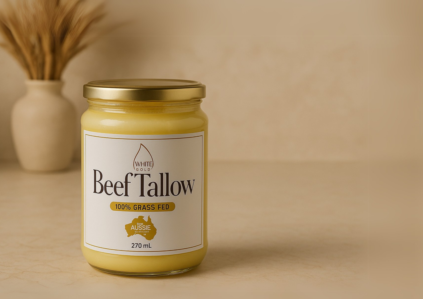 White Gold Beef Tallow 270ml